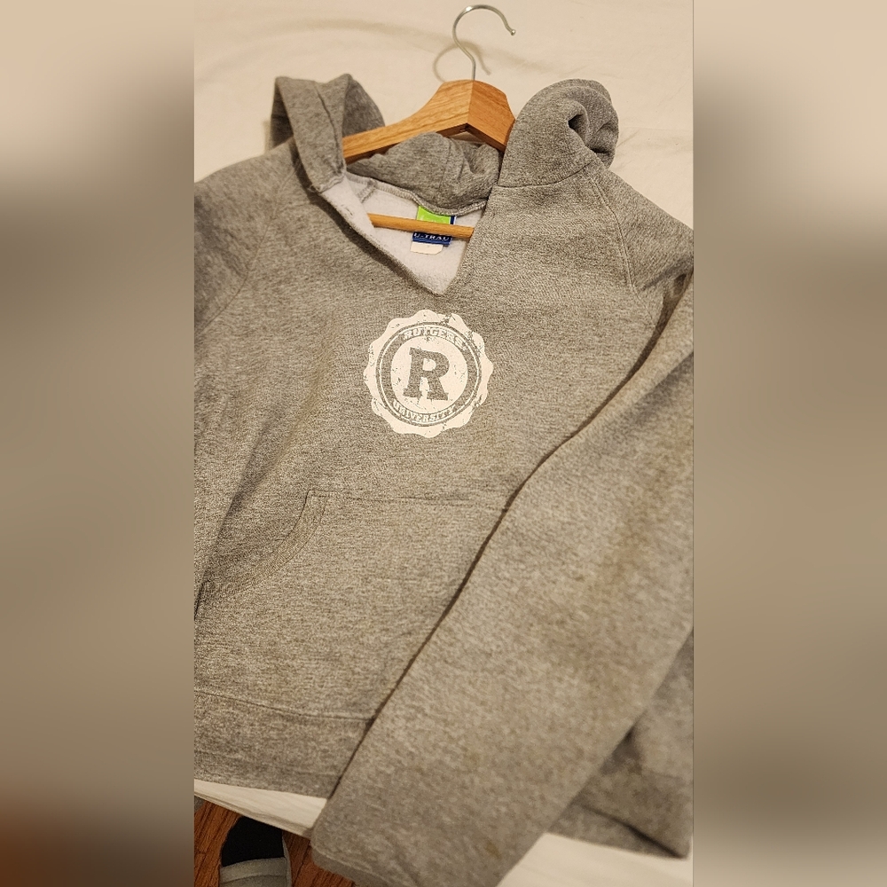 Rutgers University Gray Hoodie